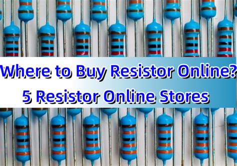 where to buy resistors locally.